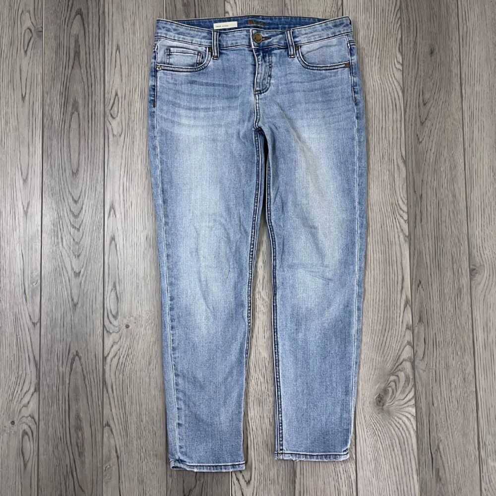 Kut From The Kloth Size 6 Swede Boyfriend Straight Leg Cotton Casual Denim Jeans